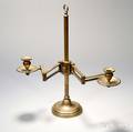 Adjustable Twoarm Brass Lighting Device