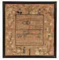 Needlework Sampler Sally Woodbery