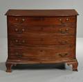 Mahogany Ellipticalfront Bureau