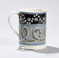 Mochadecorated Pearlware Quart Mug