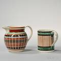 Mochadecorated Jug and Mug
