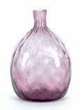 Steigel blown amethyst glass bottle late 18th c