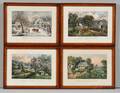 Currier  Ives publishers American 18571907 Four Prints from the AMERICAN HOMESTEAD Series