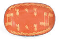 Massive Pennsylvania redware loaf dish 19th c