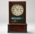 Mahogany Shelf Clock