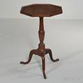 Carved Mahogany Candlestand
