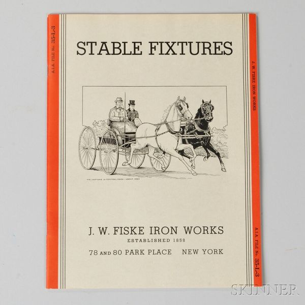 Realized price for Illustrated J.W. Fiske Iron Works