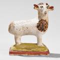 Chalkware Figure of a Ram