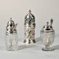 Three Pieces of English Sterling Silver Tableware