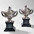 Pair of George III Sterling Silver Sauce Tureens