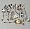 Twentytwo Pieces of Sterling Silver Flatware