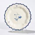 Neale  Co Creamware Fruit Plate