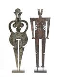 Two Italian Brutalist Figural Sculptures Raymor