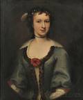John Theodore Heins British 16971756 Lady with Floral Hairpiece and FurLined Coat