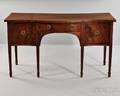 George III Mahogany Bowfront Sideboard
