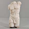 White Marble Nude Torso