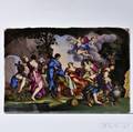 Porcelain Plaque Depicting a Mythological Scene