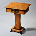 Biedermeierstyle Birch Lectern