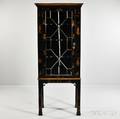 Georgian Japanned Cabinet with Stand