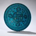 Turquoiseglazed Plate