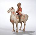 Pottery Horse and Rider
