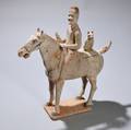 Pottery Horse and Rider