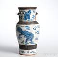 Blue and White Vase