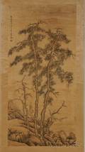 Hanging Scroll Depicting Pine Trees