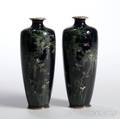 Pair of Cloisonne Vases