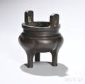 Bronze Tripod Censer