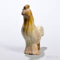 Pottery Figure of a Rooster