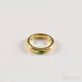 18kt Gold and Peridot Ring