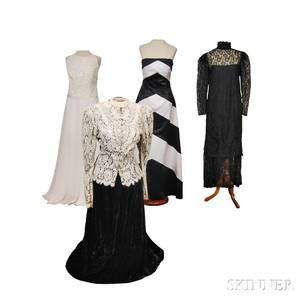 Four Jessica McClintock Dresses