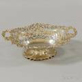Bigelow  Kennard Sterling Silver Footed Basket