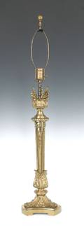 Ormolu table lamp