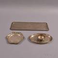 Three Silver Trays