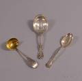 Three Silver Serving Spoons
