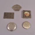 Five Silver Compacts