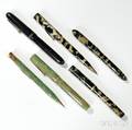 Sheaffer Pen Set and Four Other Pens