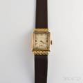 Ladys Wyler 14kt Gold Wristwatch