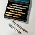 Eight Metal Fountain Pens