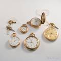 Five Assorted Pocket Watches