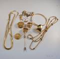 Group of Mostly 14kt Gold Jewelry