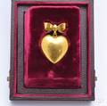 9kt Gold Heart Brooch