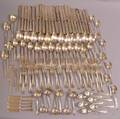 Dominic  Haff Queen Anne Plain Sterling Silver Partial Flatware Service