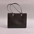 Cartier Black Leather Tote