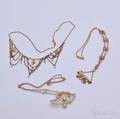Three Antique Gold Necklaces