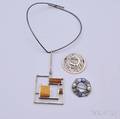 Three Pieces of Sterling Silver Jewelry
