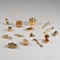 Fifteen 14kt Gold Charms