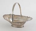 Irish silver cake basket 1799